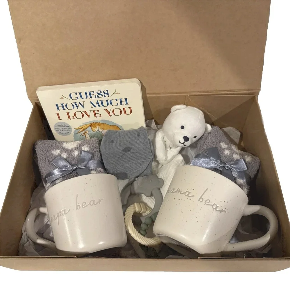 Gender Reveal Gift, New Parents Pregnancy Present, Baby Shower Unisex Infant Box